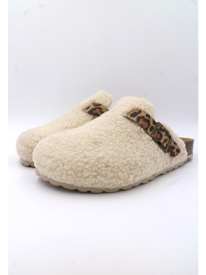 billowy Pantoletten HOME FANTASY in beige günstig kaufen 33