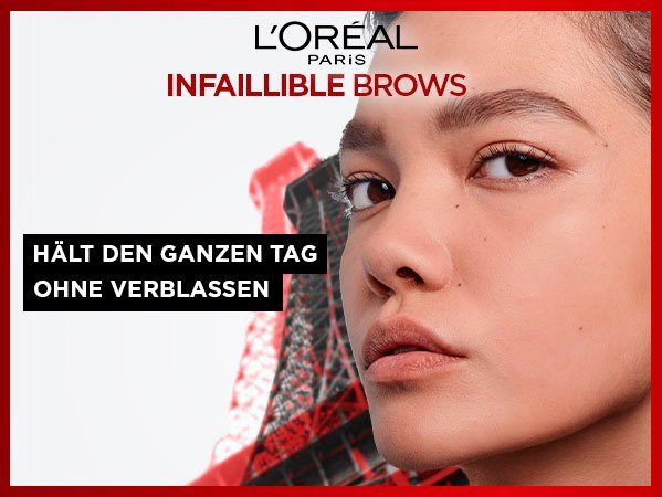L'ORÉAL PARIS Augenbrauen-Stift Brow Artist Skinny Definer, Augen-Make-Up, in Stiftform mit Spiralbürste