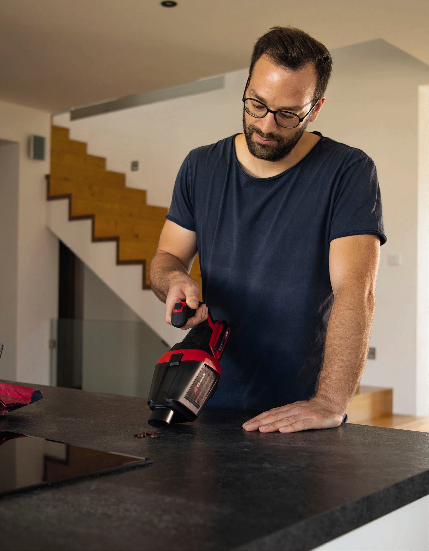 Einhell Akku-Handstaubsauger Power X-Change TE-HV 18/06 Li - Solo, beutellos, ohne Akku und Ladegerät