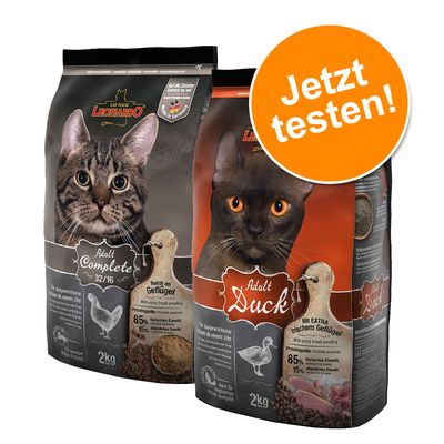 Probierpaket 2 x 1,8 kg / 2 kg Leonardo Trockenfutter Mixpaket