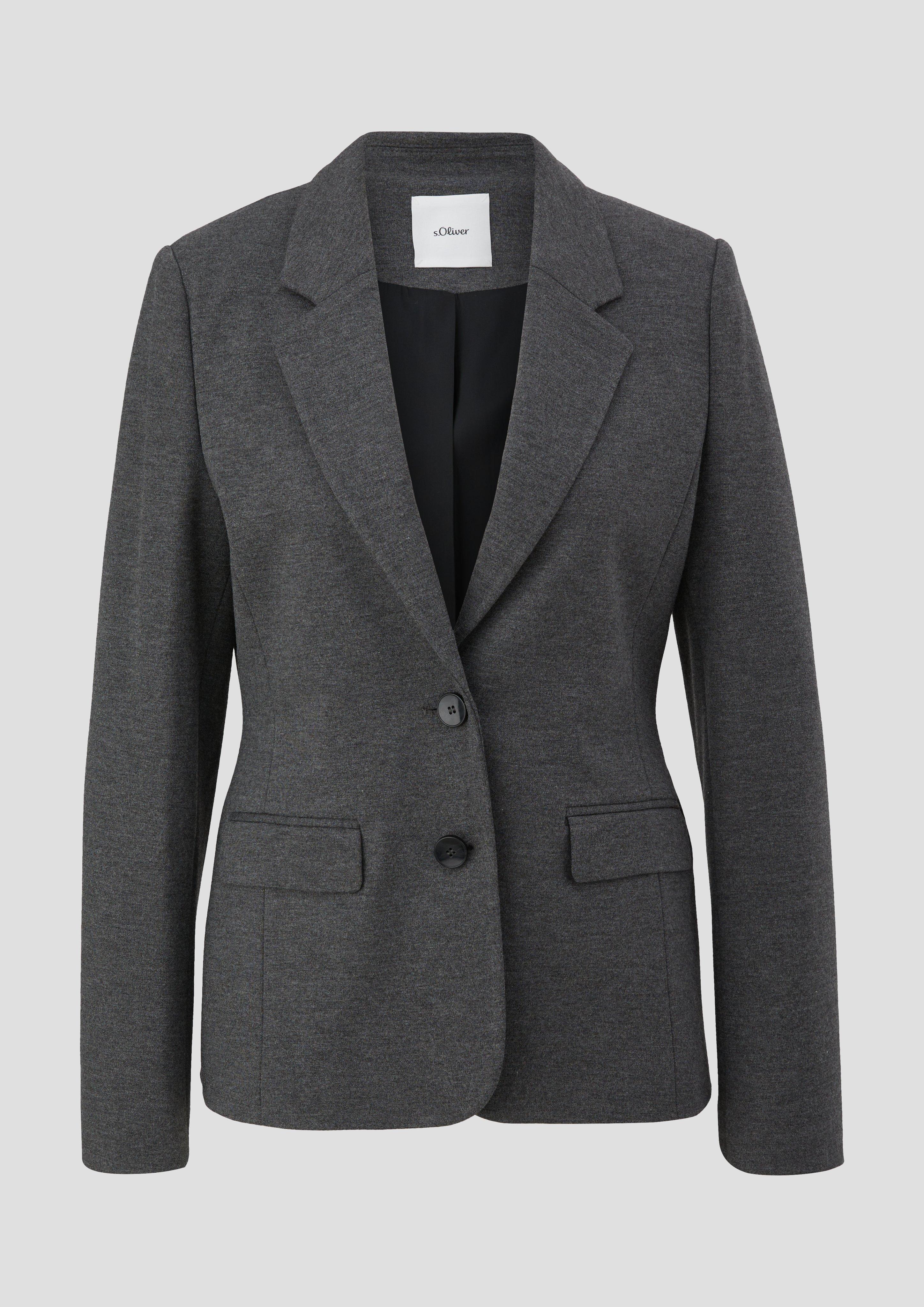 Blazer aus Viskosemix  2133859-9822