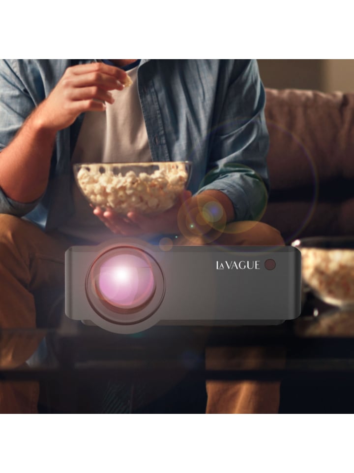 LA VAGUE LV-HD320 BUNDLE LED-Projektor inkl. LV-STA100FP in schwarz günstig kaufen onesize