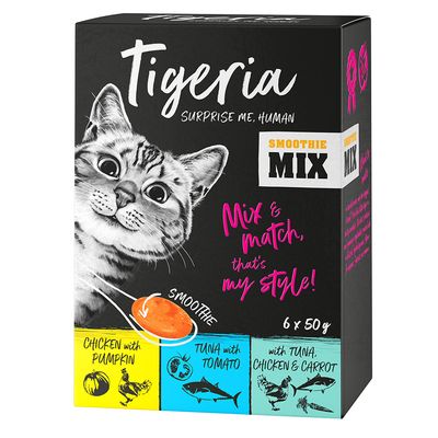 Tigeria Smoothie Snack 6 x 50 g