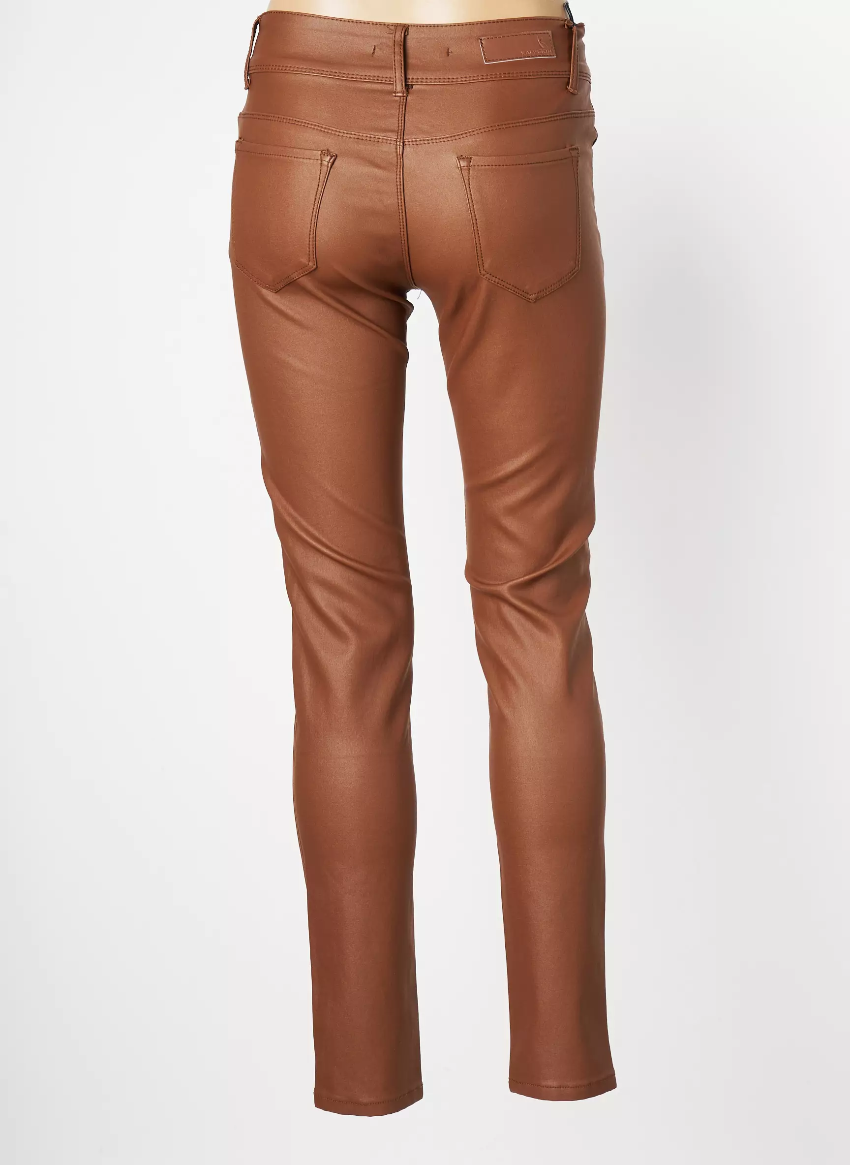 Kalisson Pantalons Slim Femme couleur marron