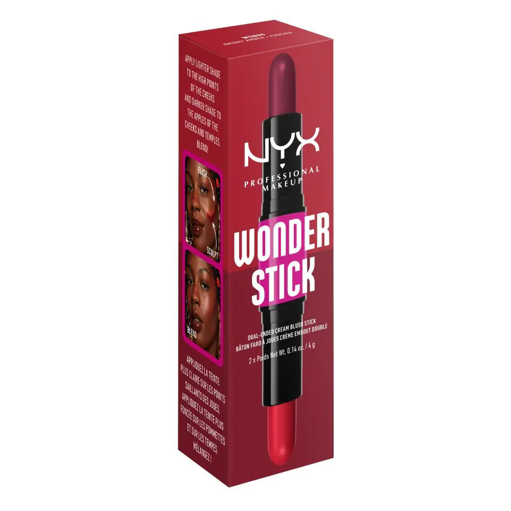 NYX Wonder Stick Bright Amber + Fuchsia Cream Blush