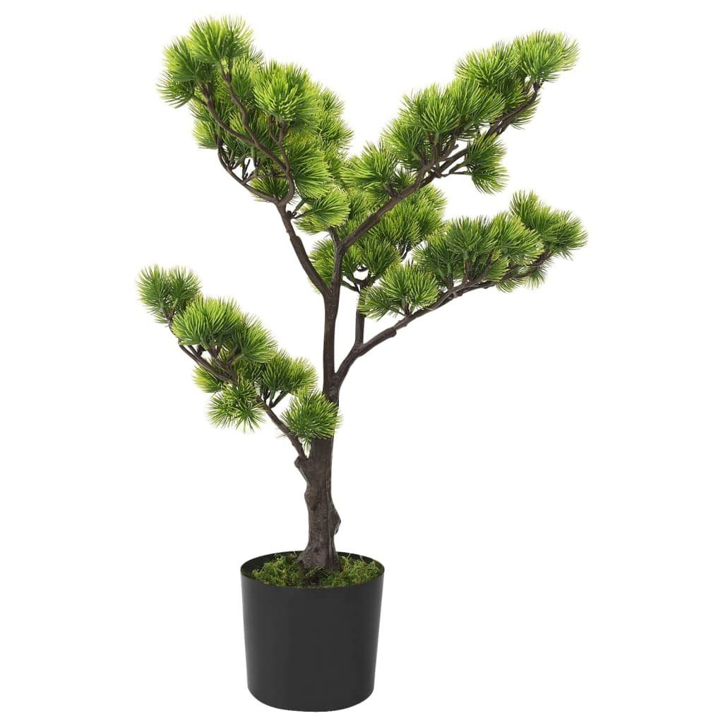 Kunstrasen Künstlicher Bonsai Pinus mit Topf 60 cm Grün, vidaXL, Höhe: 60 mm