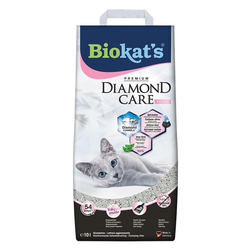 Biokat's Katzenstreu Biokat's Diamond Care fresh 10 l