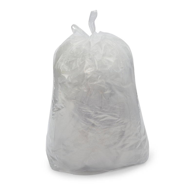 Quick Avfallsekk 10-pk 100 l, transparent, tykk