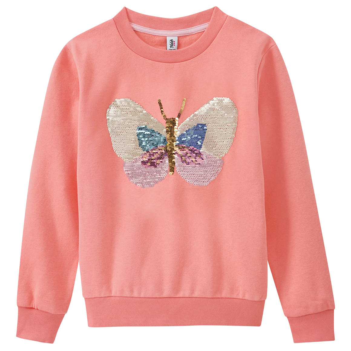 Mädchen Sweatshirt mit Wendepailletten