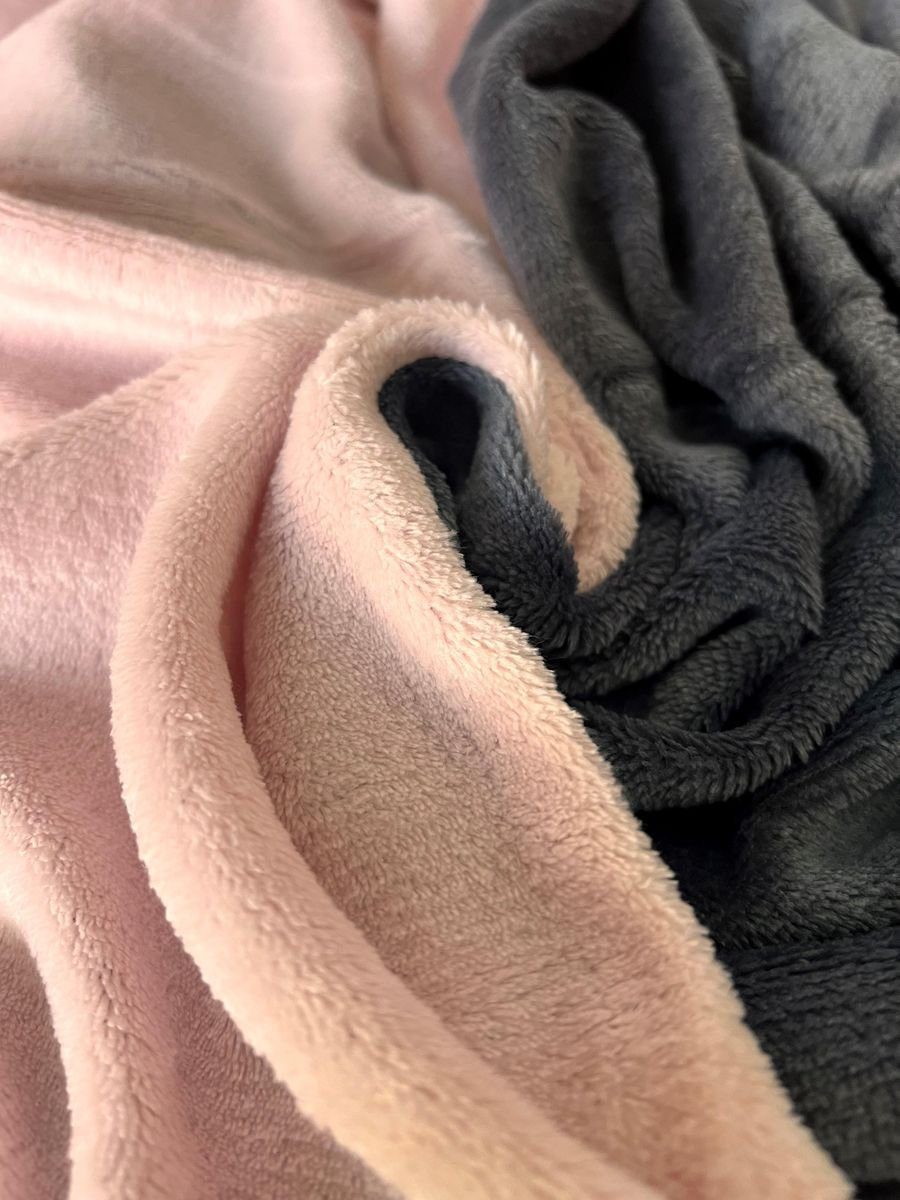 Bettwäsche 4 tlg Winter Thermofleece Wende Plüsch Thermo Fleece Nicky Wende Bettwäsche 135x200 cm Flausch Cashmere touch weich kuschelig warm Teddy Plüsch Rosa UNI, Leonado Vicenti, Fleece, 4 teilig
