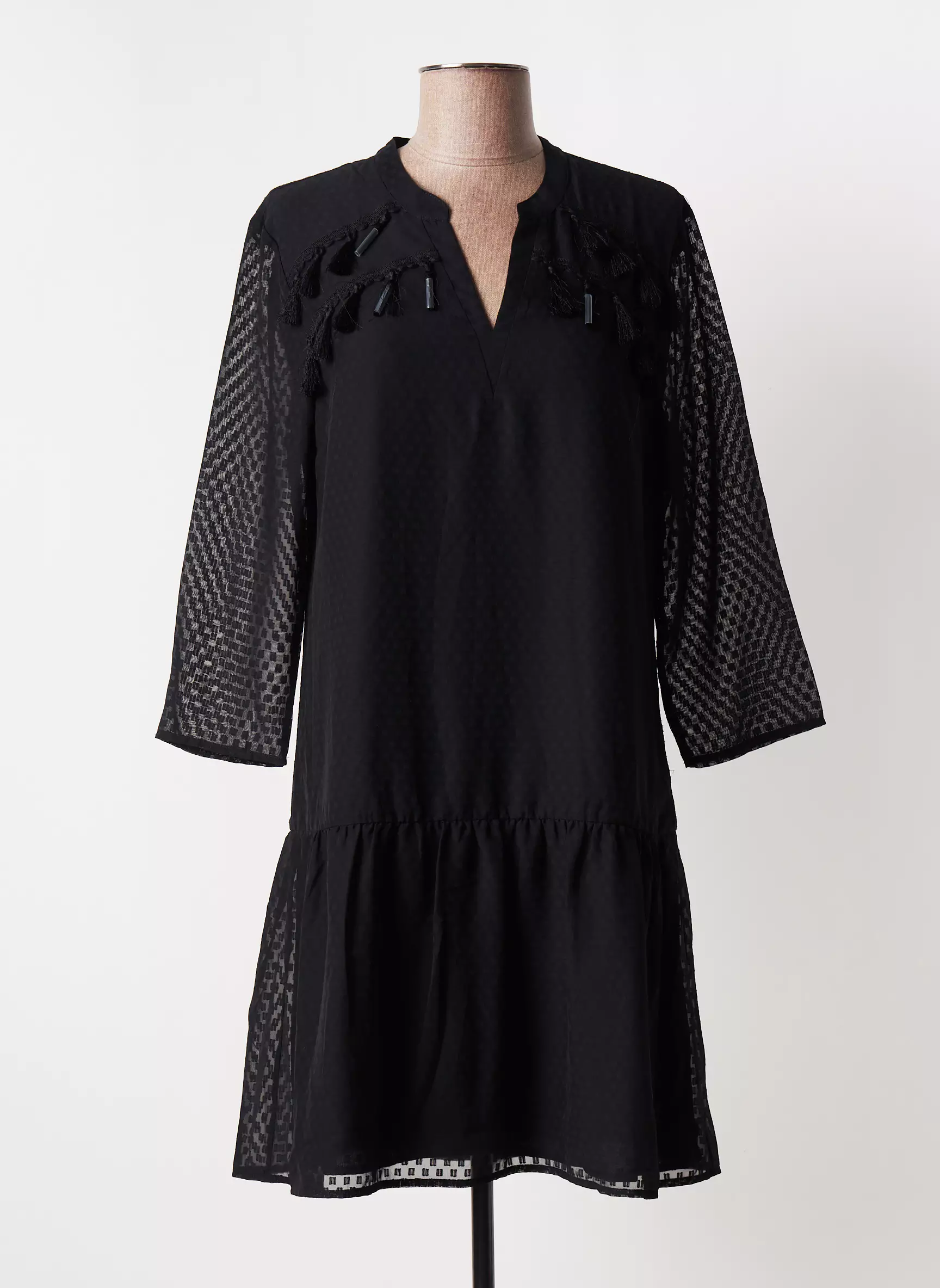 One Step Robes Courtes Femme couleur noir