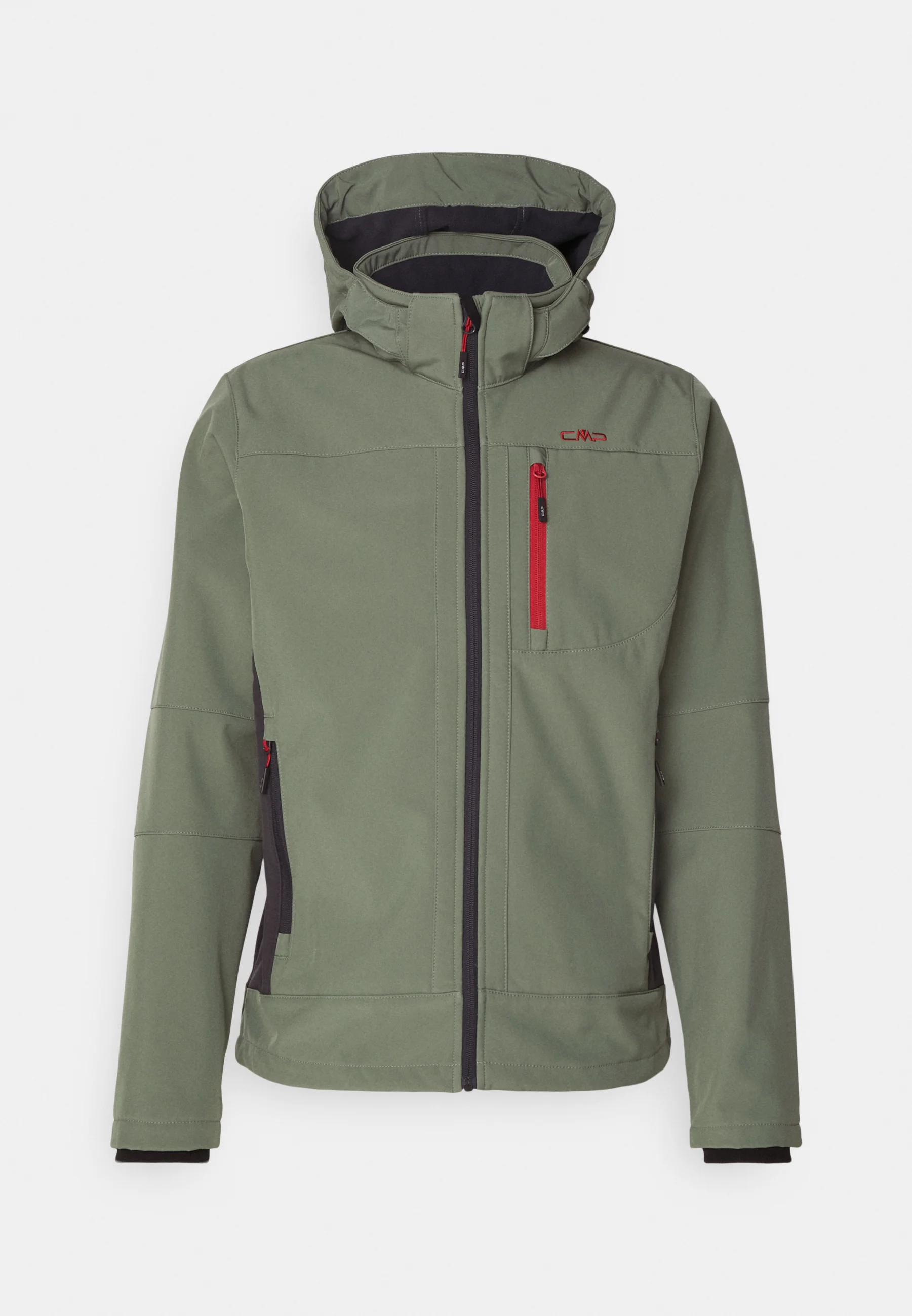 CHAQUETA CMP HOMBRE CON CREMALLERA Y CAPUCHA - Chaqueta softshell