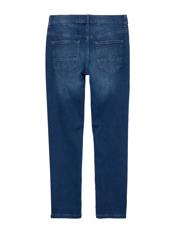 s.Oliver Jeans-Hose lang in Blau günstig kaufen