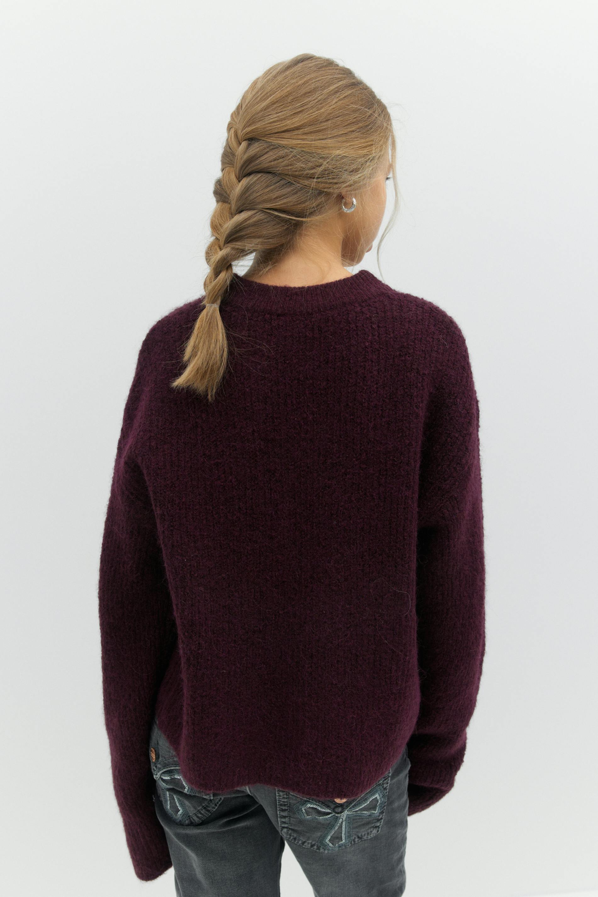 Y bow cardigan