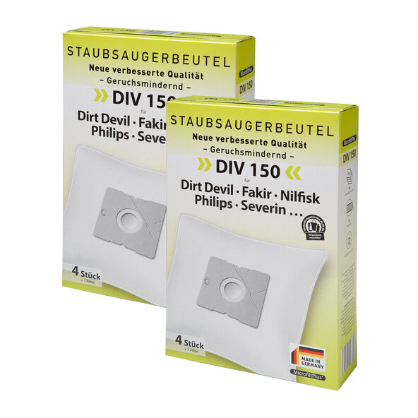 Staubsaugerbeutel DIV150, 2er Set