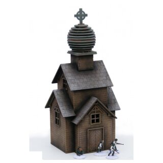 Russian Village Church (20mm)