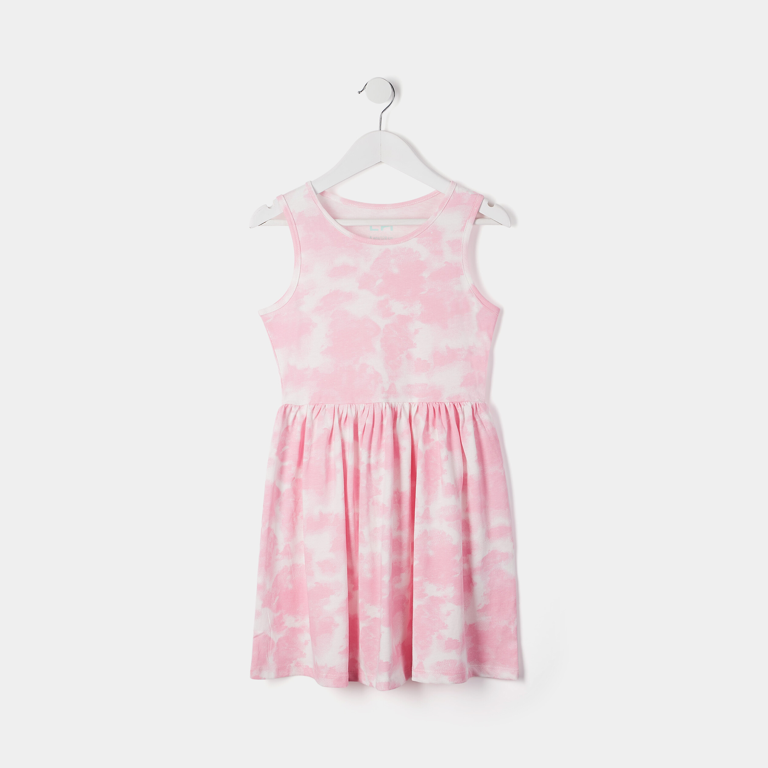 Robe évasée sans manches blanc fille | La Halle