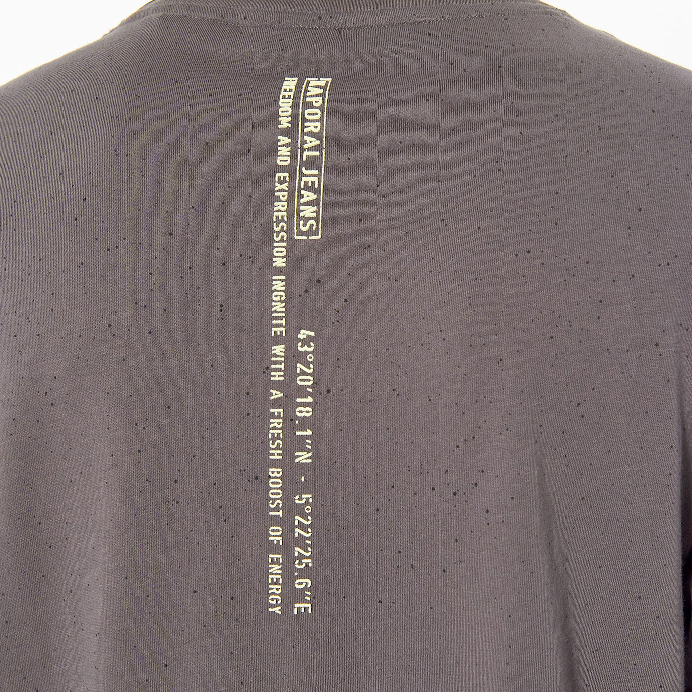 MURDO  T-shirt gris tête de mort Homme en 100% coton