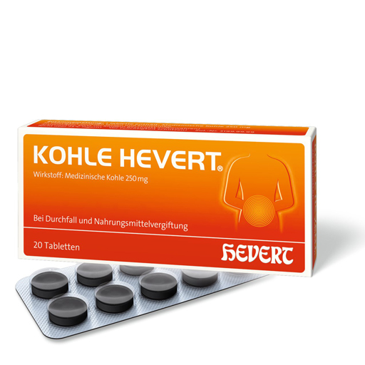 KOHLE Hevert Tabletten  20 St  Tabletten