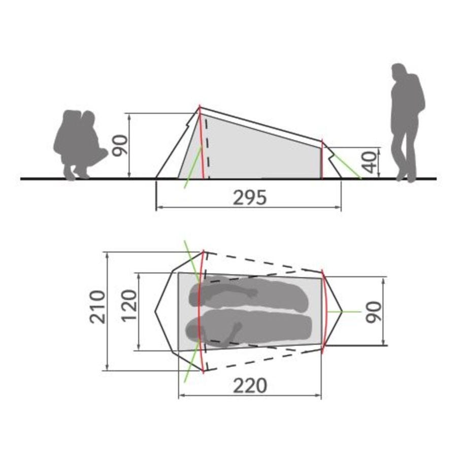 Arco 1-2 Personen - Trekkingzelt