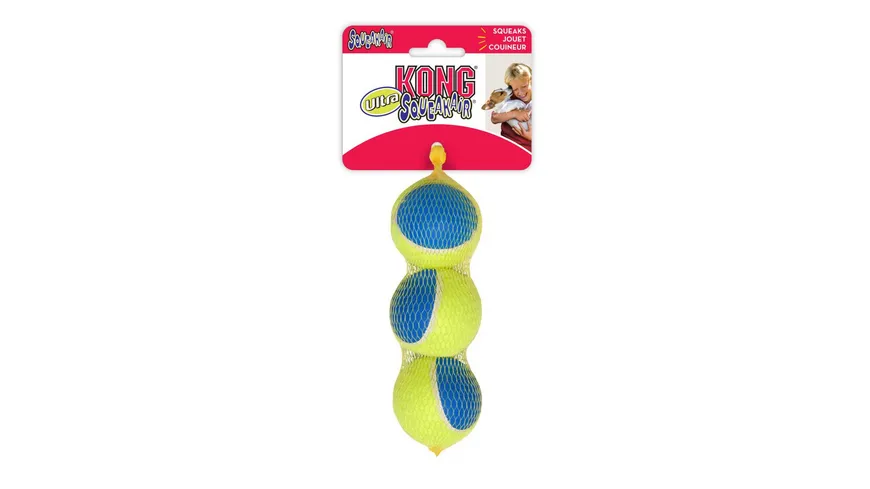 KONG Hundespielzeug SqueakAir Ultra Balls M