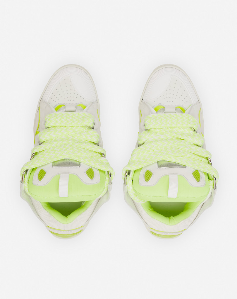 SNEAKERS CURB EN CUIR