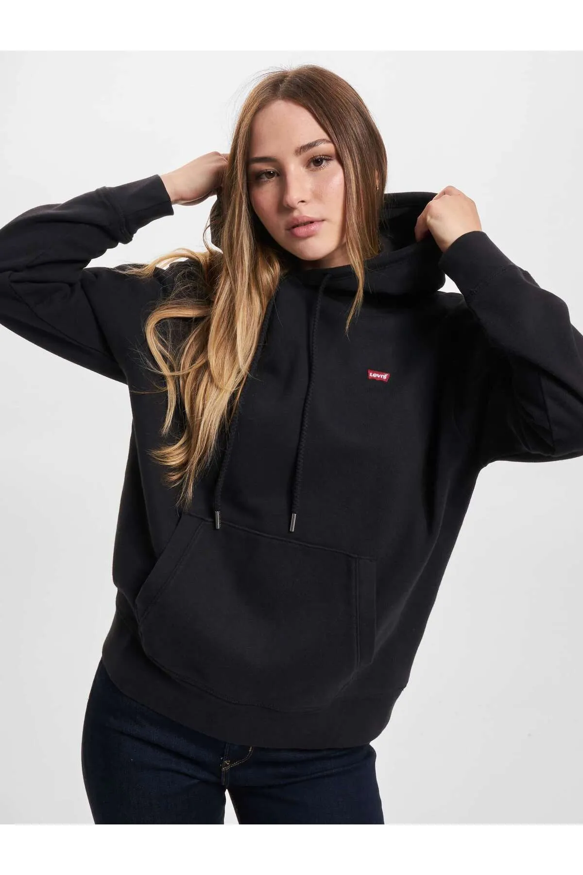 Levi&'s  Sweatshirt - Schwarz - Relaxed Fit