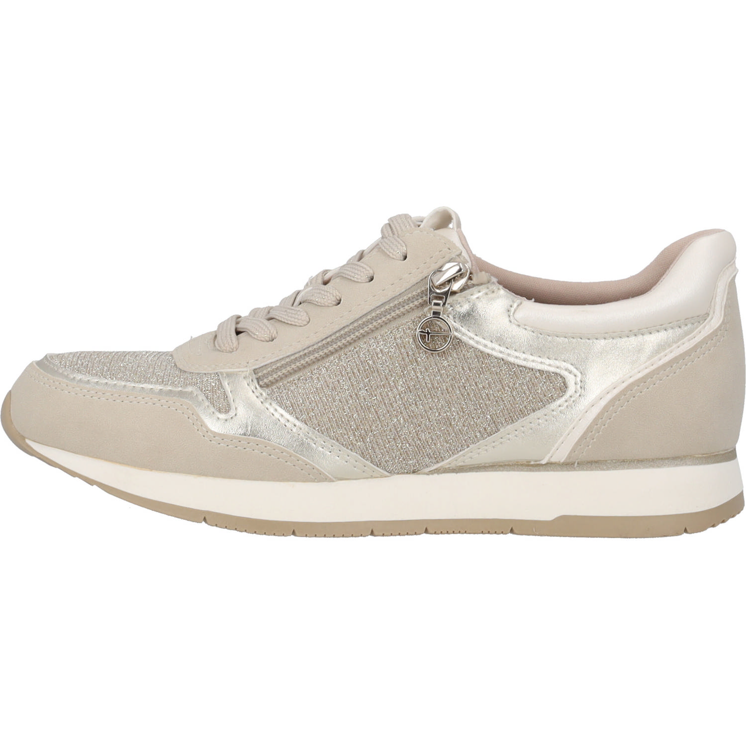 Tamaris 23603, Sneakers Low, Damen, Beige