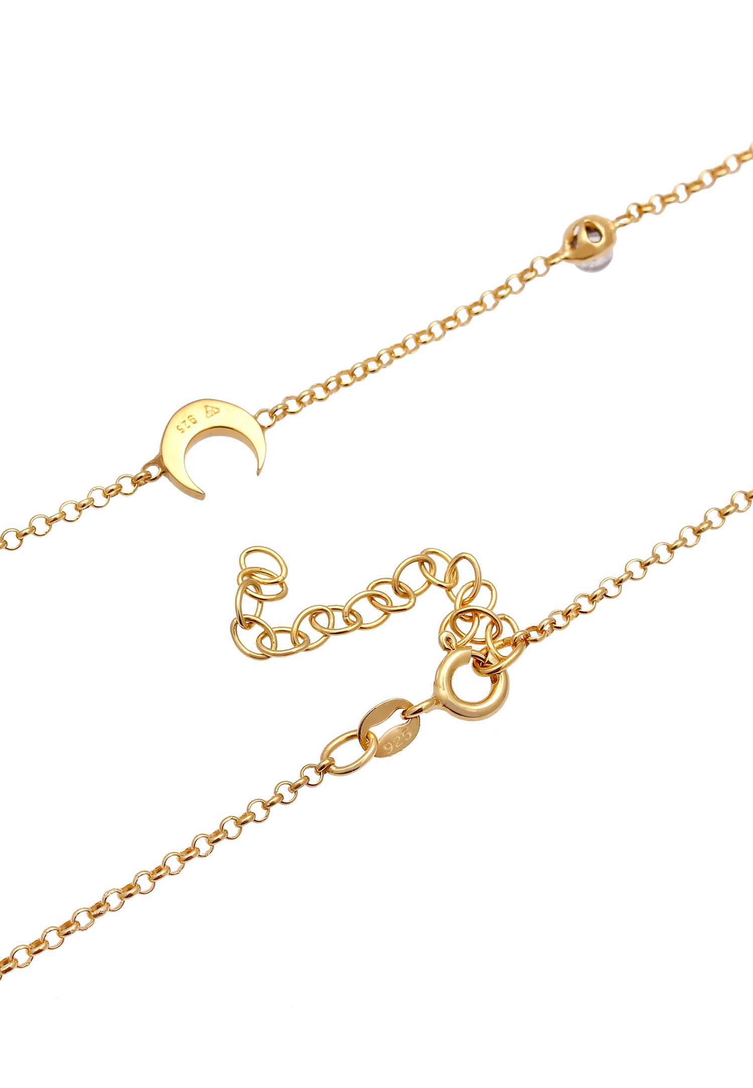 Anello minimalista da donna Elli con lavorazione a filigrana e pietra di luna in argento sterling 925.