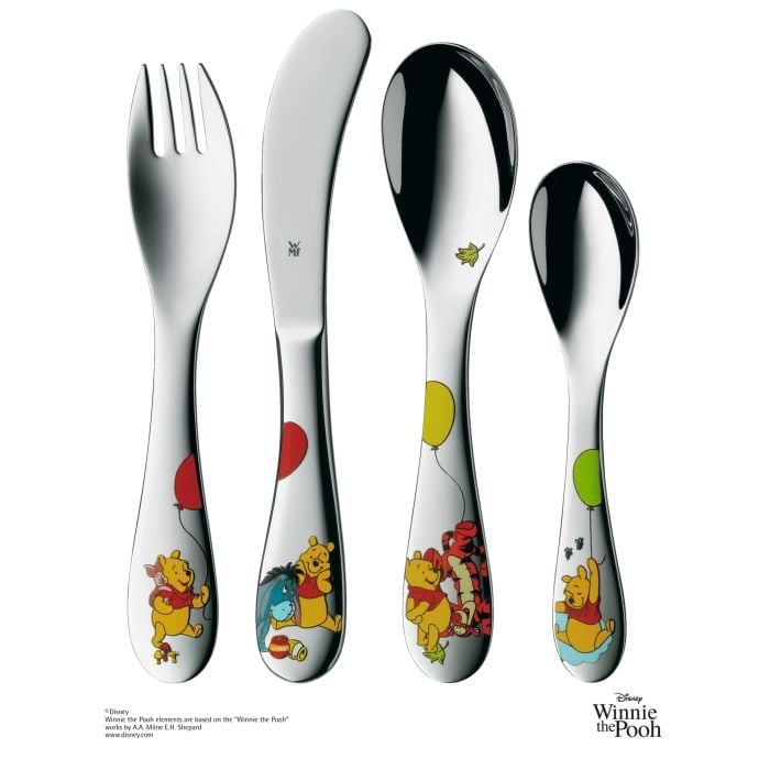 Kinderbesteck-Set Winnie Puuh, 4-teilig
