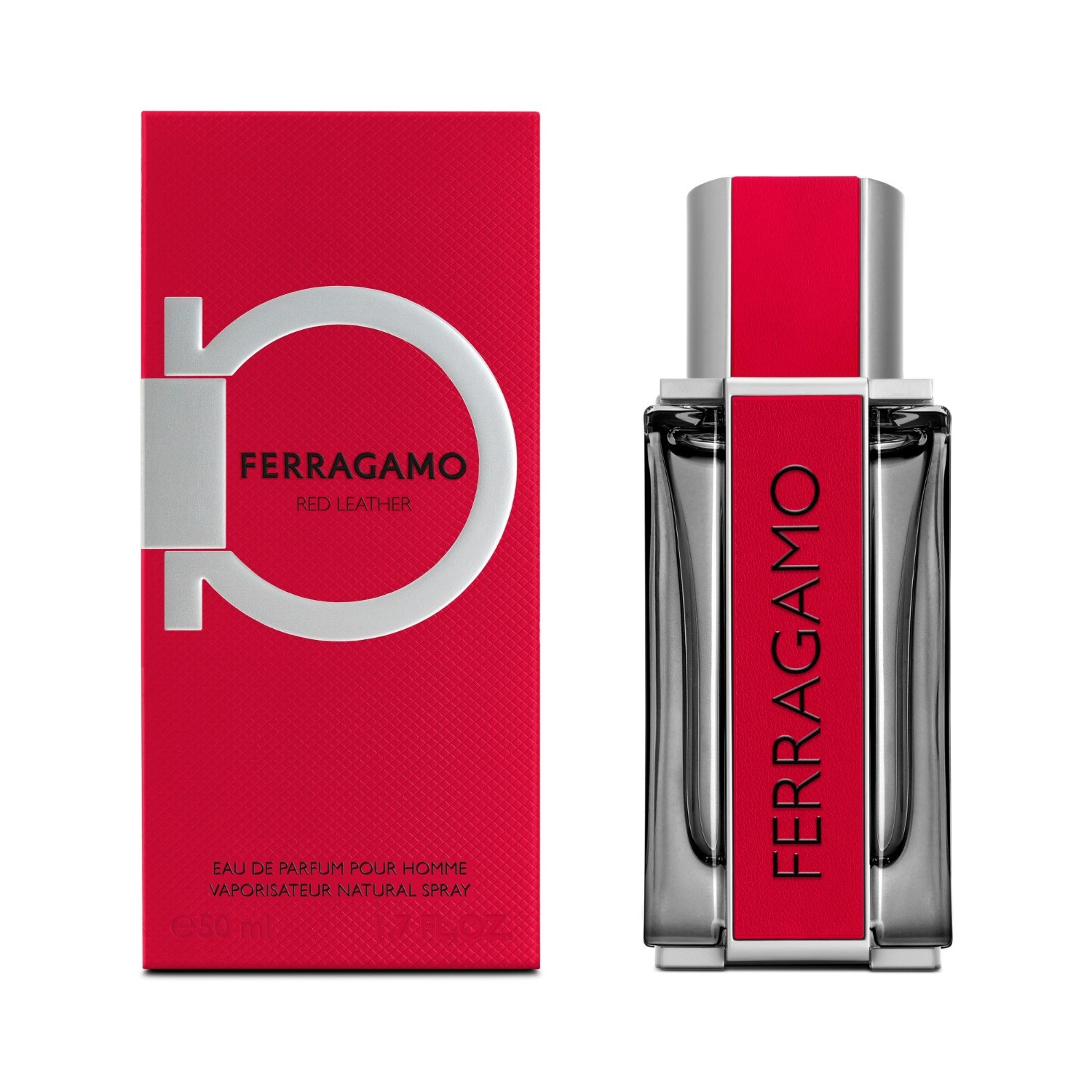Ferragamo CZERWONA SKÓRA