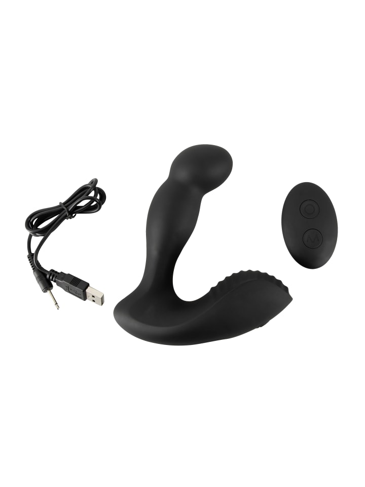 Rebel Prostata-Vibrator RC Prostate Massager in schwarz günstig kaufen 13 cm