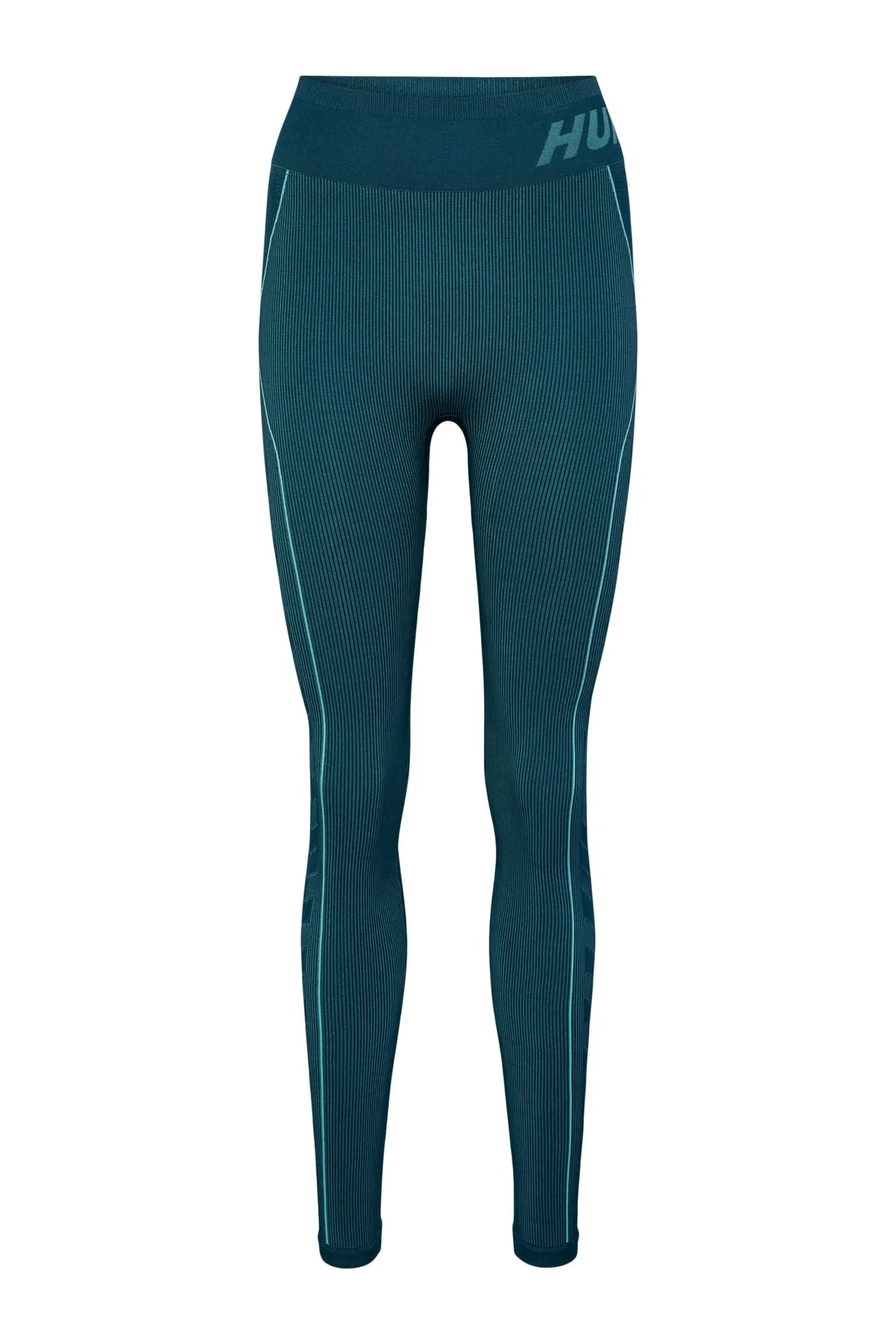 hummel  Sport-Leggings - Grün - Mittlerer Bund