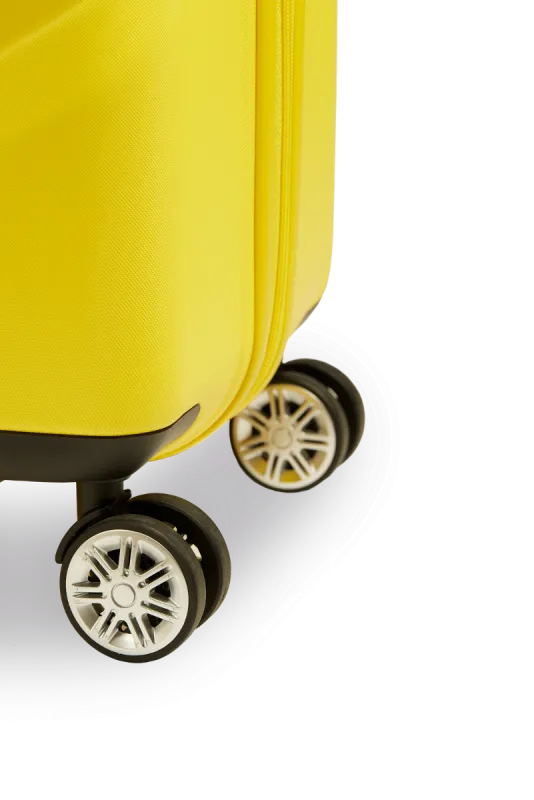 Stratic Hartschalen-Koffer M mit 4 Rollen, 65 cm, 69 Liter Arrow 2 - Yellow