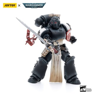 Warhammer 40k Actionfigur: Black Templars The Emperors Champion Rolantus
