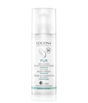 Logona PUR Beruhigende Feuchtigkeitscreme mit Probiotika Gesichtscreme-50 ml