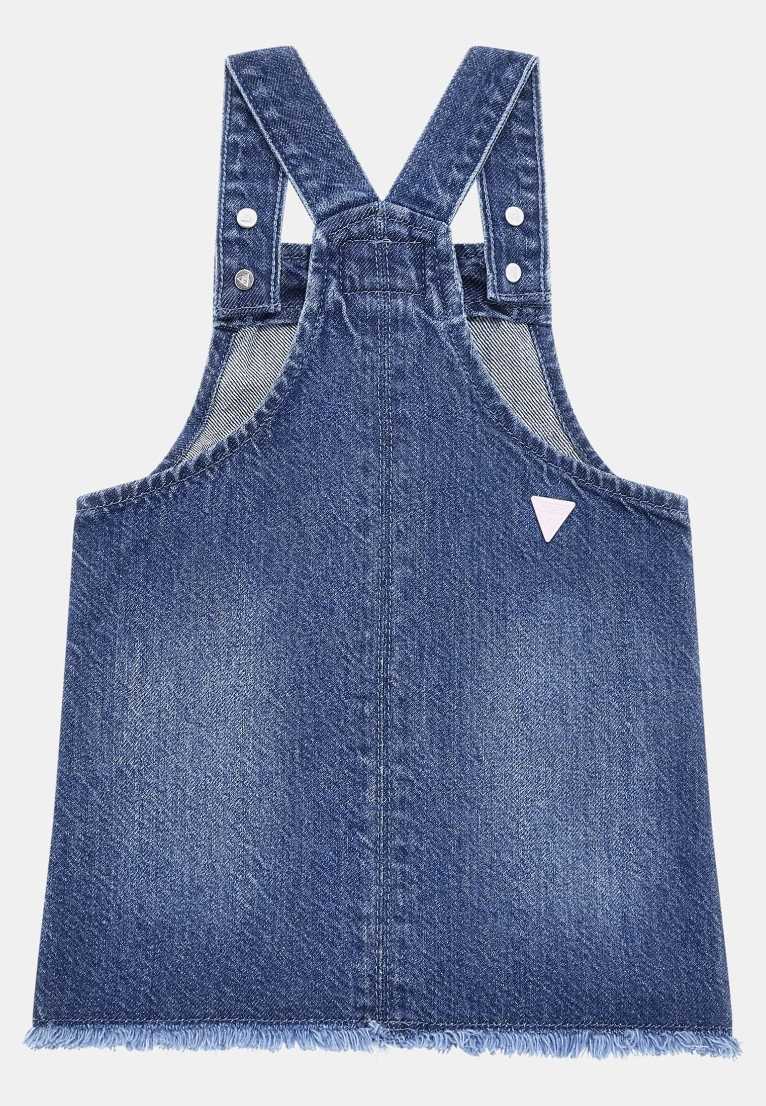 Guess LATZROCKLOGOBAND - Vestido vaquero