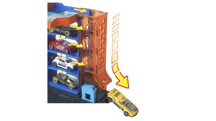 Hot Wheels City Downtown Sortiment, 1 Stück, sortiert