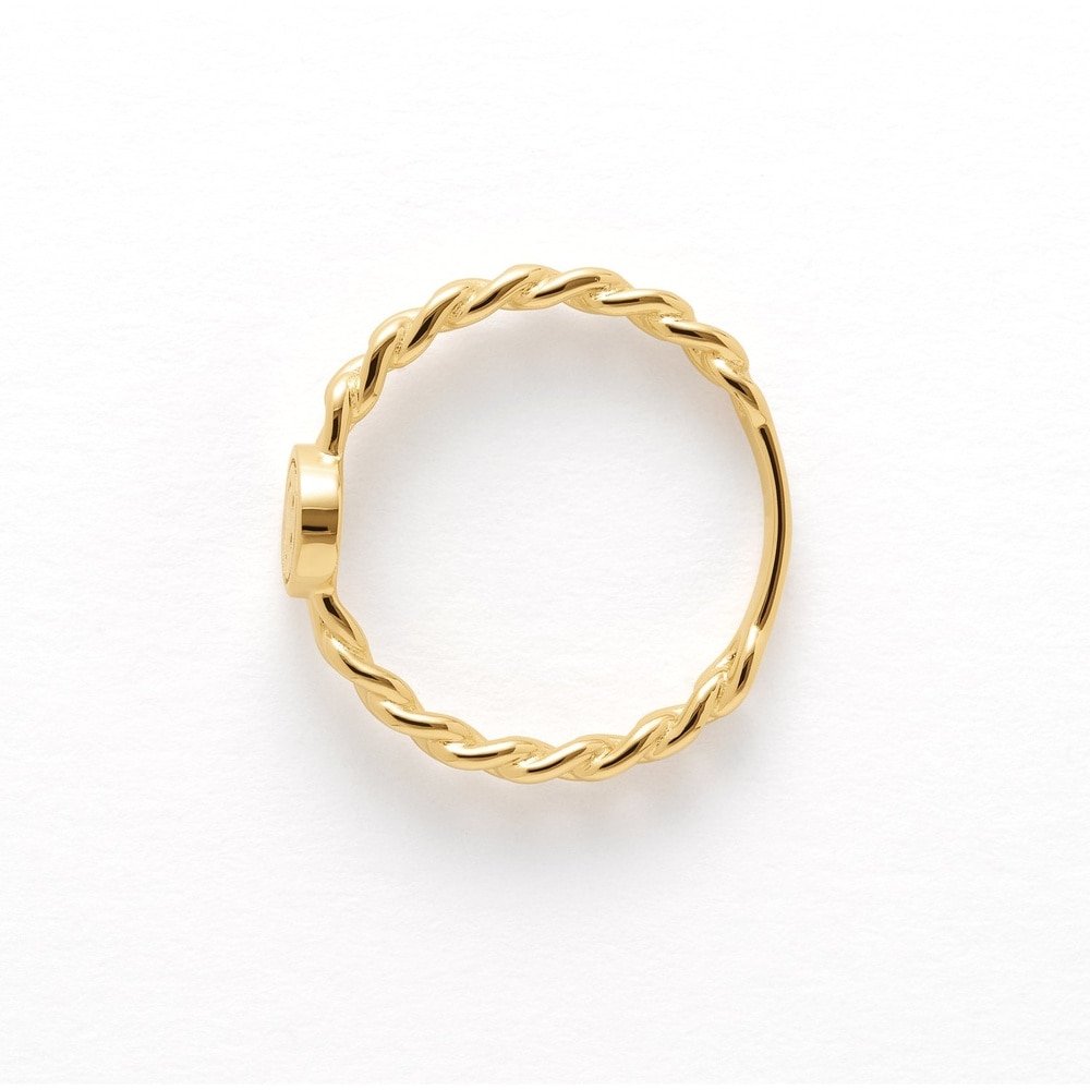 Esprit Bague pour femme 925 Argent or jaune Bague