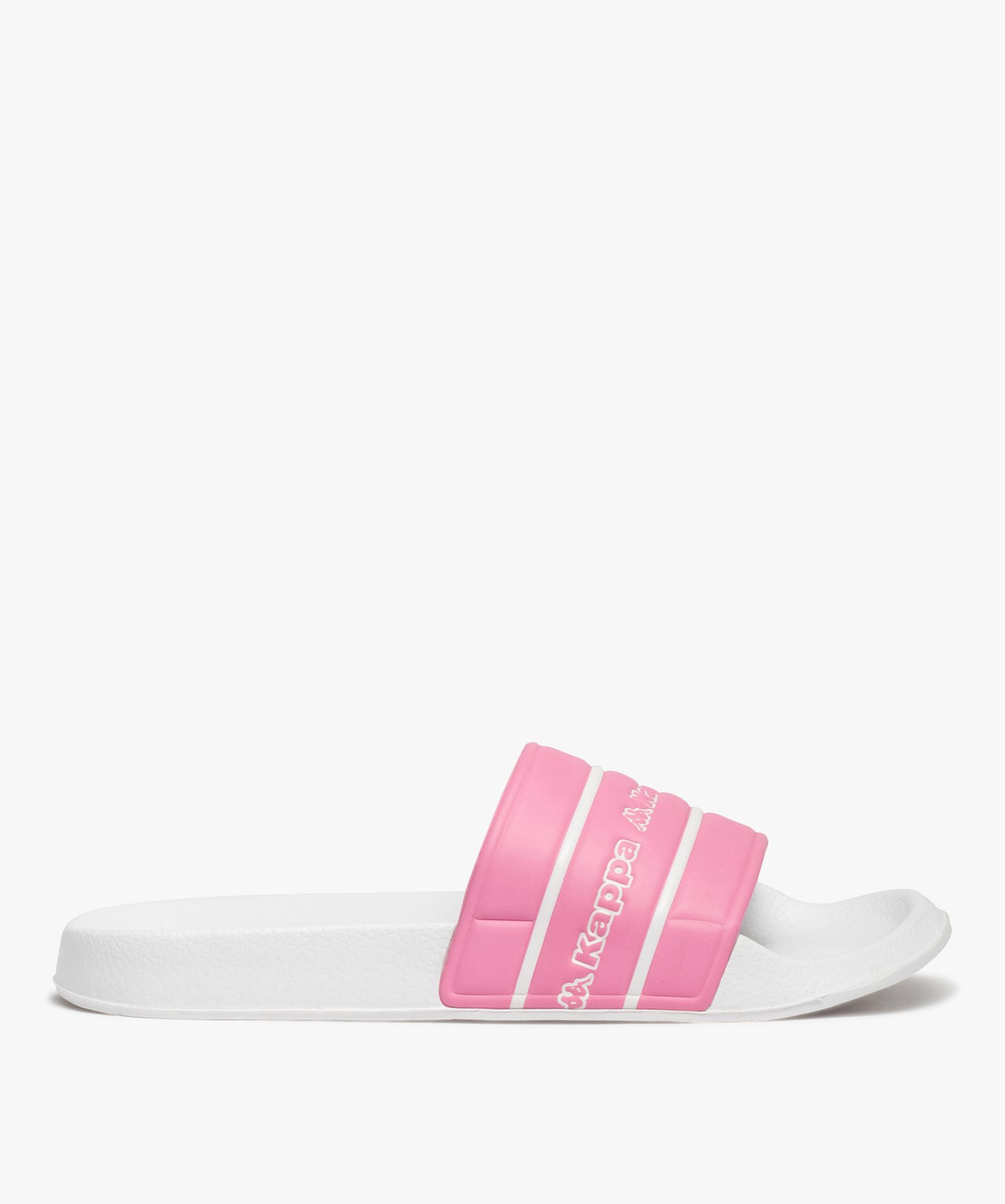 Mules de piscine femme bicolores - Kappa rose | GEMO