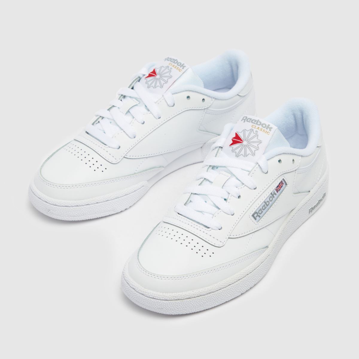 Reebok Club C 85 – Vita och grå träningsskor