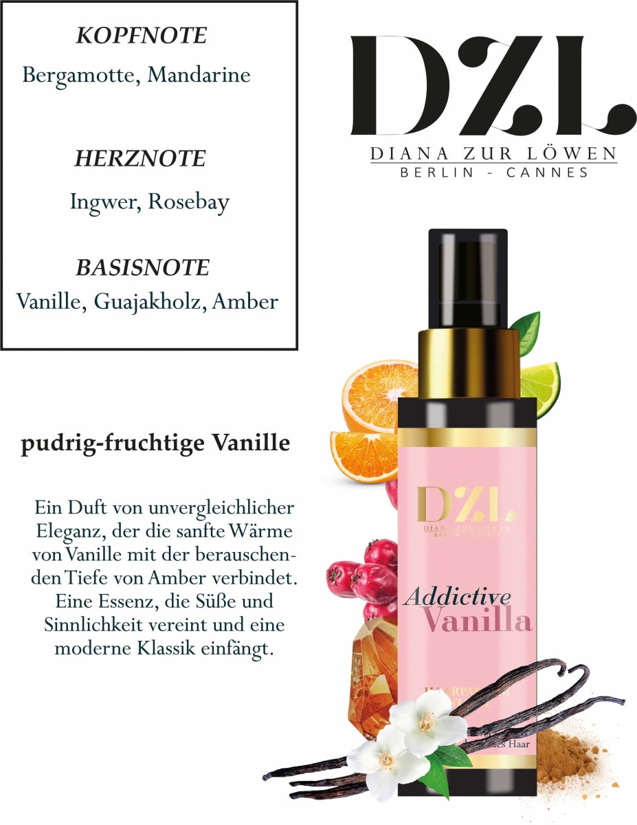 Haarparfüm INTENSE - Addictive Vanilla, 100 ml