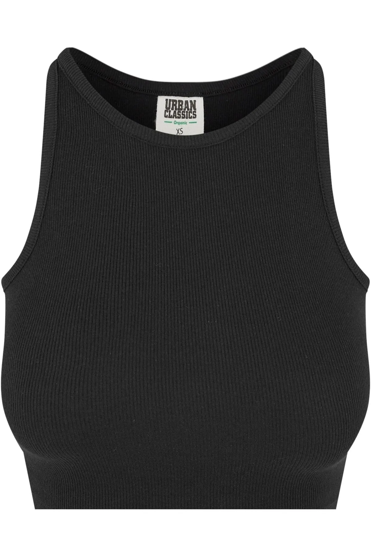 Urban Classics  Damen Ladies Organic Cotton Cropped Rib Top