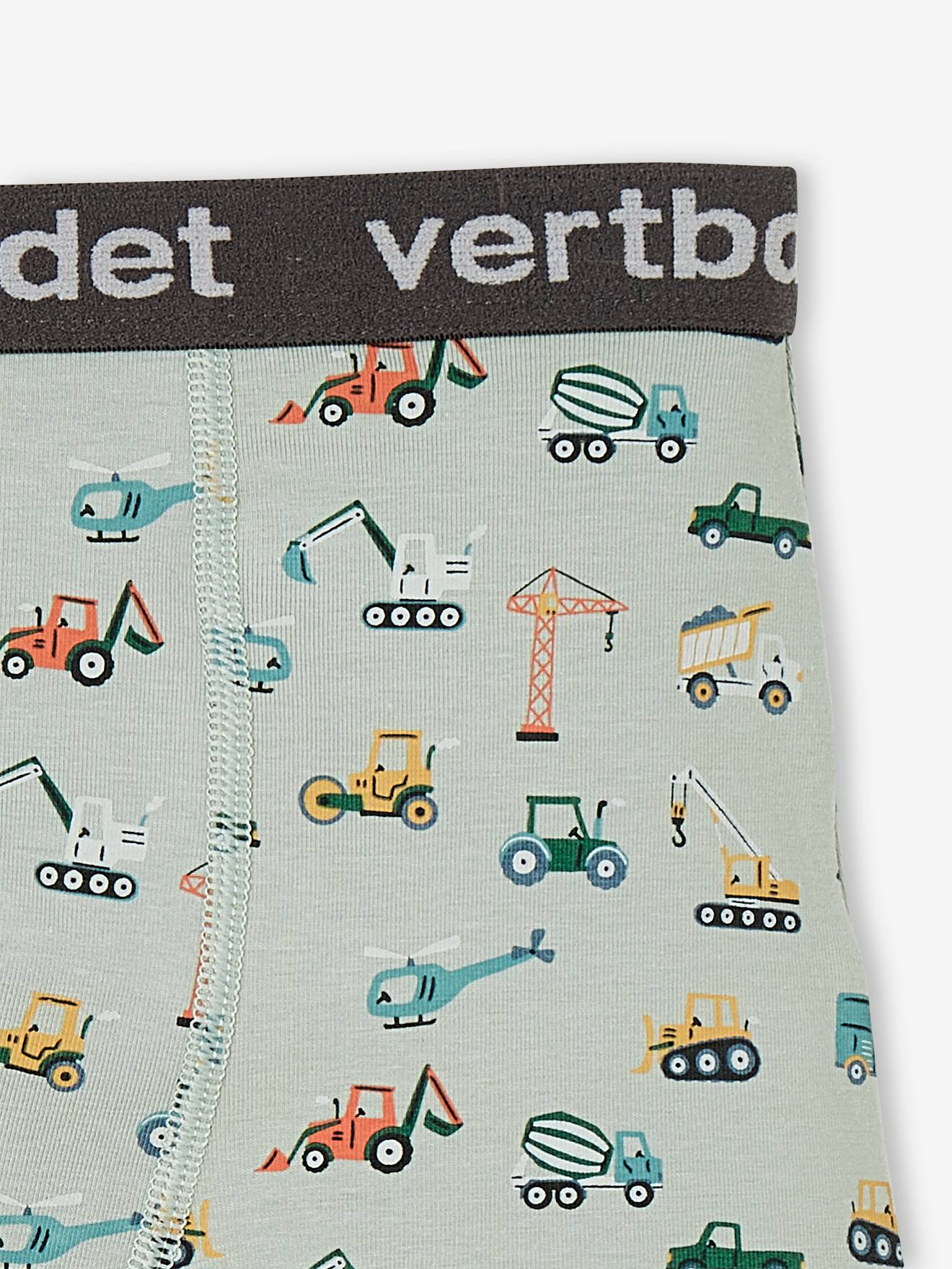 Lot de 3 boxers stretch 