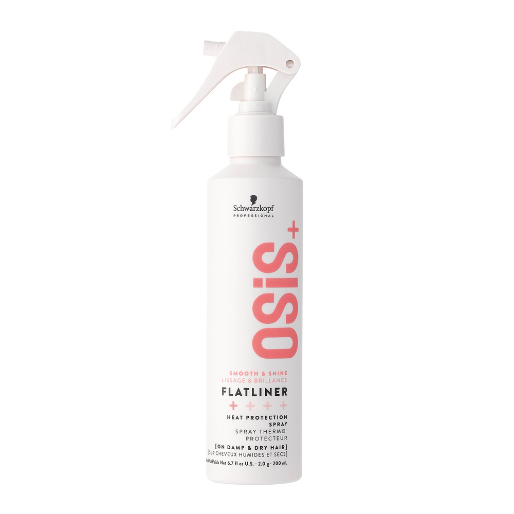 schwarzkopf professional OSIS+ Flatliner 200ml Spray thermoprotecteur