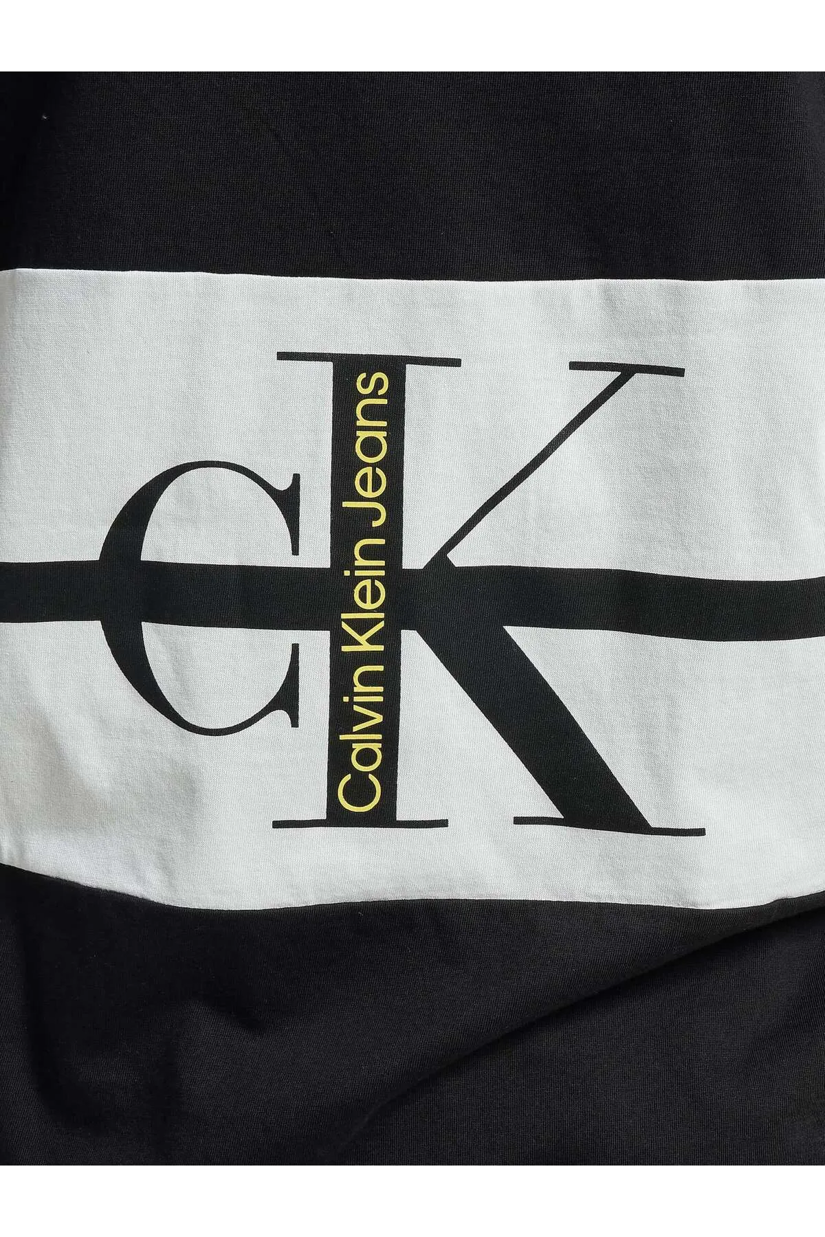 Calvin Klein  Herren Calvin Klein Jeans Stripe Colorblock T-Shirt
