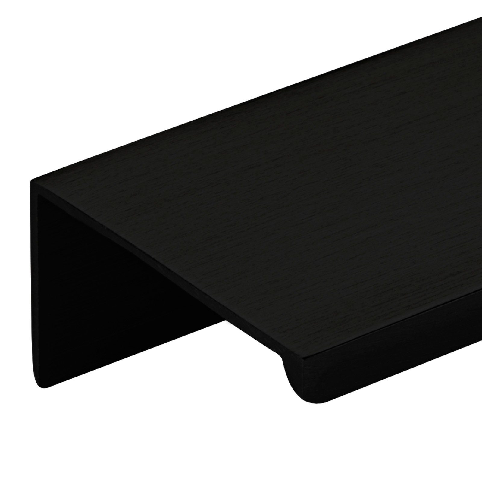 SO-TECH® Möbelgriff SEARL schwarz eloxiert gebürstet, Aluminium (1-St), Länge 70 mm