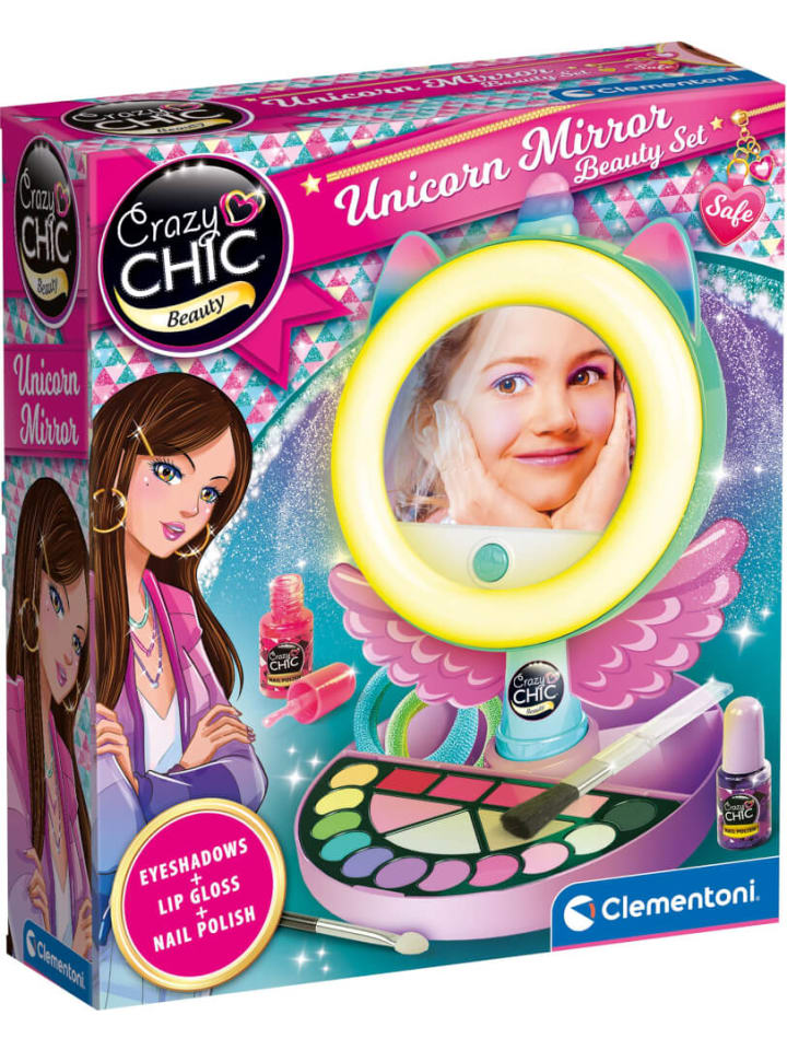 Clementoni Kreativset Make-up-Spiegel Deluxe, ab 6 Jahre günstig kaufen onesize