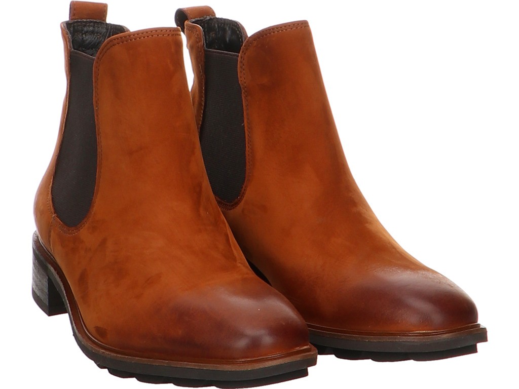 PAUL GREEN Chelsea Boot braun ROYAL NUBUK cognac