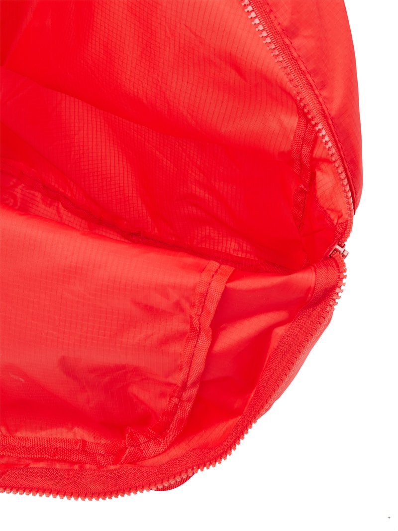 Rucksack mit Zweiwege-Reißverschluss Modell 'Nomad Heart' in rot